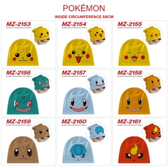 25 Styles Pokemon Cosplay Cartoon Thick For Winter Hat Warm Decoration Anime Hat