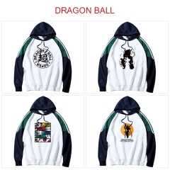 动漫撞色拼色卫衣套头卫衣 七龙珠