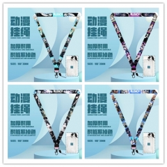 6 Styles Bleach Cartoon Long Lanyard Anime Phone Strap