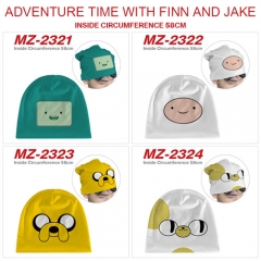 6 Styles Adventure Time with Finn and Jake Cosplay Cartoon Thick For Winter Hat Warm Decoration Anime Hat