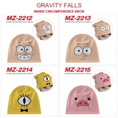 6 Styles Gravity Falls Cosplay Cartoon Thick For Winter Hat Warm Decoration Anime Hat