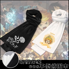 34 Styles The Promised Neverland Anime Cartoon Anime Double-Sided Mink Fleece Scarf