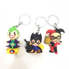 Suicide Squad Anime Figure Keychain