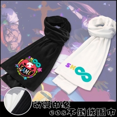 24 Styles SK∞/SK8 the Infinity Anime Cartoon Anime Double-Sided Mink Fleece Scarf