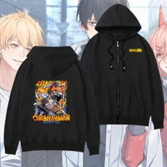 9 Styles Chainsaw Man Cartoon Anime Thick Hoodie