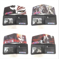 7 Styles Bleach Cartoon Pattern PU Coin Purse Anime Short Zipper Wallet
