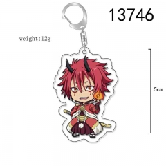 2 Styles That Time I Got Reincarnated as a Slime Cartoon Acrylic Anime Keychain