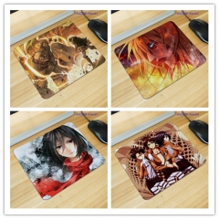 15 Styles Attack on Titan/Shingeki No Kyojin Cartoon Anime Mouse Pad