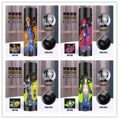 4 Styles With Electric BLUE LOCK Temperature Intelligentize Displayer Anime Vacuum Cup