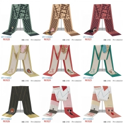 13 Styles Spy Family Cartoon Flannelette Material Anime Scarf