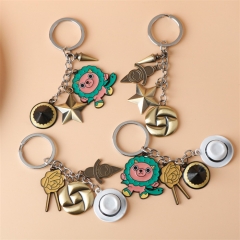 4 Styles SPY X FAMILY Cartoon Alloy Anime Keychain