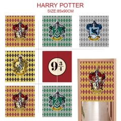 6 Styles 85*90CM Harry Potter Cartoon Color Printing Anime Door Curtain