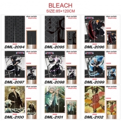 12 Styles 85*120CM Bleach Cartoon Color Printing Anime Door Curtain
