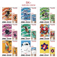 11 Styles 85*120CM SK∞/SK8 the Infinity Cartoon Color Printing Anime Door Curtain