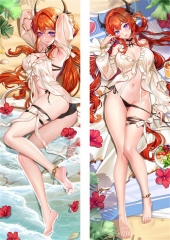 (50*150CM) 2 Styles Arknights Bolster Body Anime Long Pillow