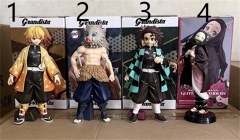 4 Styles 24CM Demon Slayer: Kimetsu no Yaiba Grandista ROS Hashibira Inosuke Anime PVC Figure