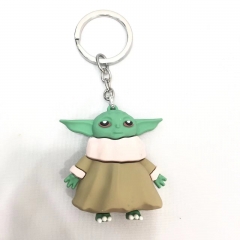 Star War Yoda Cartoon Cute Anime Figure Keychain