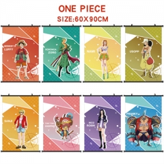 60*90cm 小挂画布画 海贼王-11款