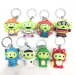 8 Styles Toy Story Alien Cartoon Cute Anime Figure Keychain