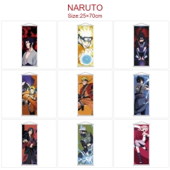 25*70CM 12 Styles Naruto Wallscrolls Anime Wall Scroll