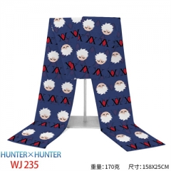 2 Styles HUNTER×HUNTER Cartoon Flannelette Material Anime Scarf
