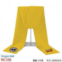 2 Styles Dragon Ball Z Cartoon Flannelette Material Anime Scarf