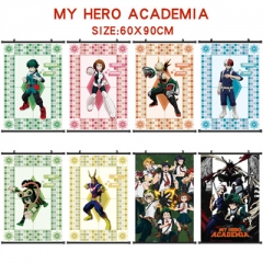 60*90cm 小挂画布画 我的英雄学院8款