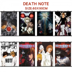 60*90cm 8 Styles Death Note Wallscrolls Anime Wall Scroll