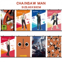 60*90cm 小挂画布画 电锯人-10款