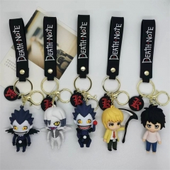 5 Styles Death Note Anime Figure Keychain
