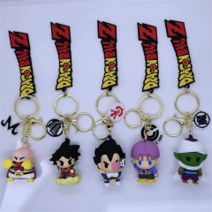 9 Styles Dragon Ball Z Anime Figure Keychain