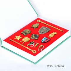 SPY×FAMILY Cosplay Cartoon Anime Earring Brooch Pin Gift Set