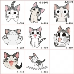 起司猫汽车贴纸甜甜私房猫搞笑可爱猫咪组合脚印遮盖划痕车贴