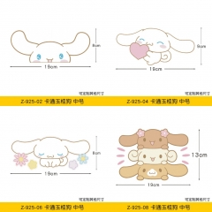 大耳狗汽车电动车贴纸卡通玉桂狗装饰划痕遮挡创意车身改装贴纸