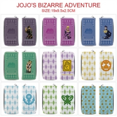 JOJO的奇妙冒险-9款 动漫pu皮革拉链长钱包