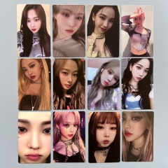 4 Styles 5PCS/SET K-POP Aespa GIRLS Card 5.4*8.6cm