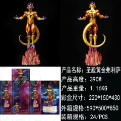39CM GK Dragon Ball Z Frieza Cartoon Character PVC Anime Action Figure Toy