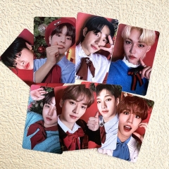 2 Styles 8PCS/SET K-POP Stray Kids Christmas EveL Card 5.4*8.6cm