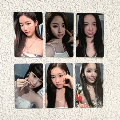 6PCS/SET K-POP LE SSERAFIM Photo Card 5.4*8.6cm
