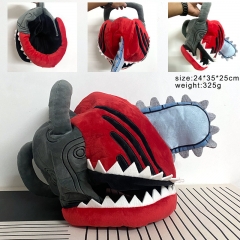 Chainsaw Man Cartoon Cos Warm Cap Anime Plush Hat