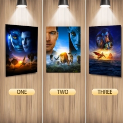 Avata Cartoon Can Change Pattern Lenticular Flip Anime 3D Poster