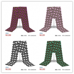 7 Styles JoJo's Bizarre Adventure Cartoon Flannelette Material Anime Scarf