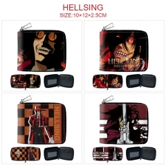 4 Styles Hellsing Anime Short Zipper Wallet Purse