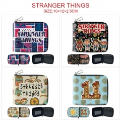 4 Styles Stranger Things Anime Short Zipper Wallet Purse