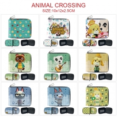 9 Styles Animal Crossing: New Horizons Anime Short Zipper Wallet Purse