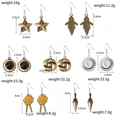 7 Styles SPY×FAMILY Cosplay Cartoon Anime Alloy Earring