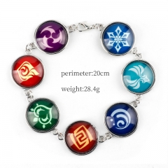 Genshin Impact Cosplay Cartoon Anime Bracelet Bangle