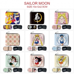 9 Styles Pretty Soldier Sailor Moon Anime Short Zipper Wallet Purse