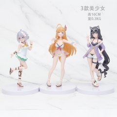 3款一套 公主连结Re Dive 凯露可可萝佩可莉姆手办 16cm 0.3kg