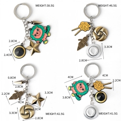 4 Styles SPY×FAMILY Cosplay Cartoon Anime Alloy Keychain